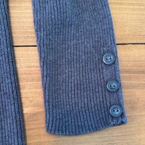 dressbarn Charcoal V-Neck Sweater - Picture 8 of 12